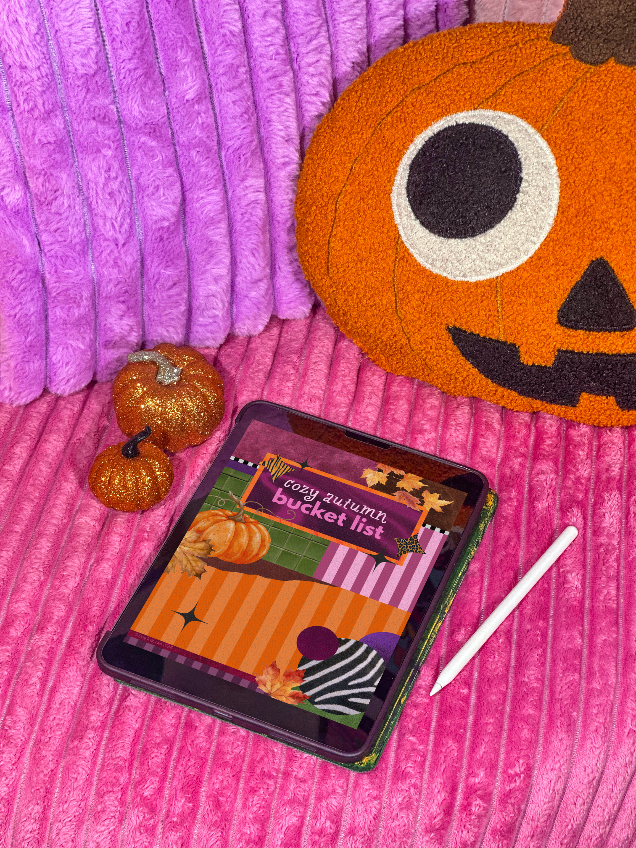 Cozy Autumn Bucket List | Printable Fall Activities (Digital Download)